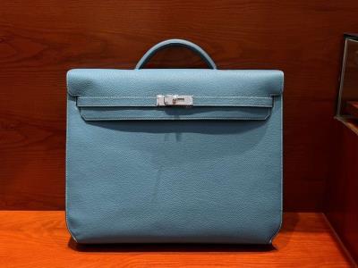 cheap quality Hermes Kelly Depeches 36 togo Blue jean PHD